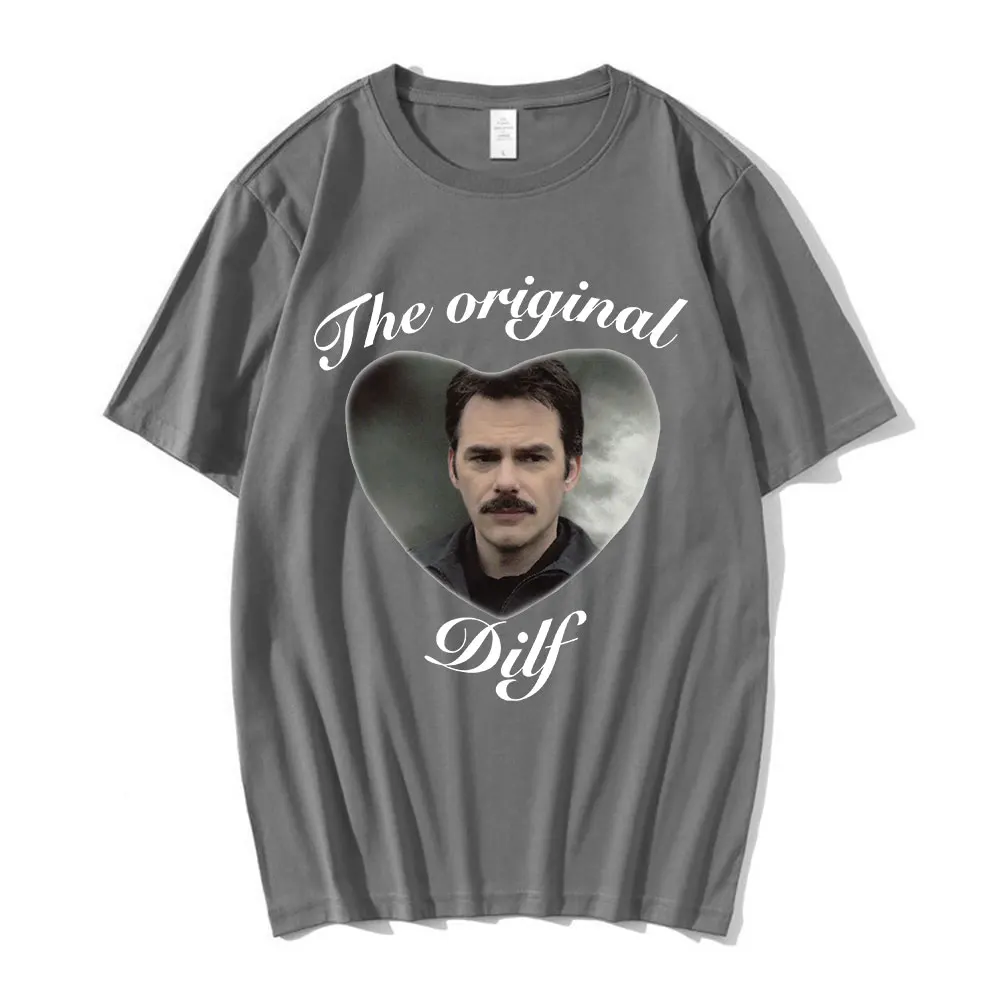 Classic The Original DILF Charlie Swan Twilight T Shirt Cotton Bella T-shirts Men Women Short Sleeve Tees Clothes Streetwear