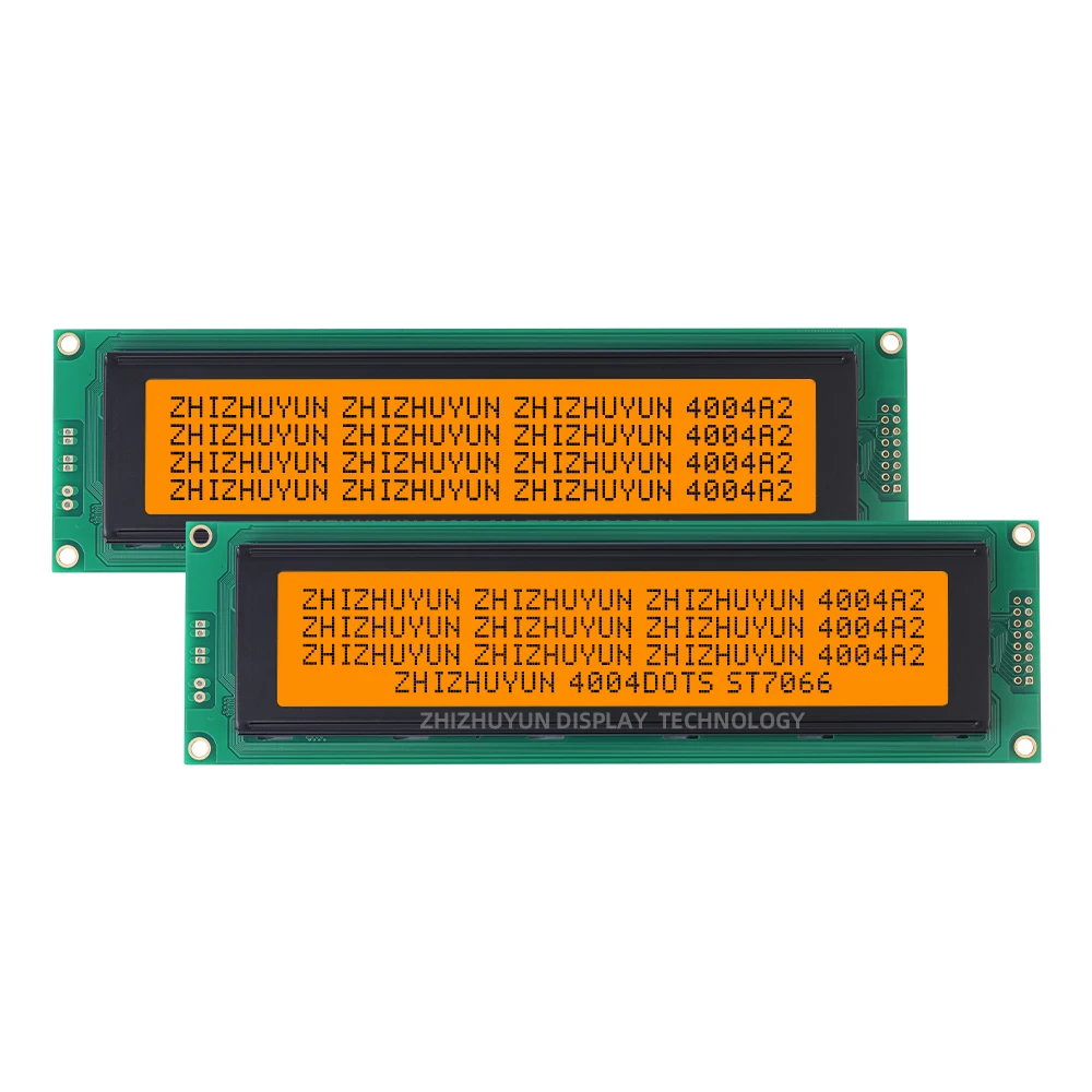 Yellow Green Film 40X4 4004 4004A2 Character LCD Module Display Screen LCM Parallel Port SPLC780D HD44780 With LED Backlight