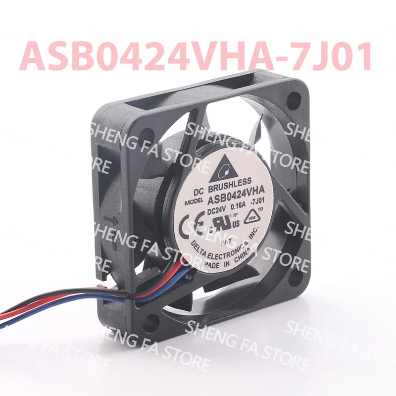 ASB0424VHA-7J01 AC EC 4010 40X40X10MM 4CM Printer Inverter Double Ball Bearing Miniature Delta 12V 48V DC 24V 0.16A Cooling Fan