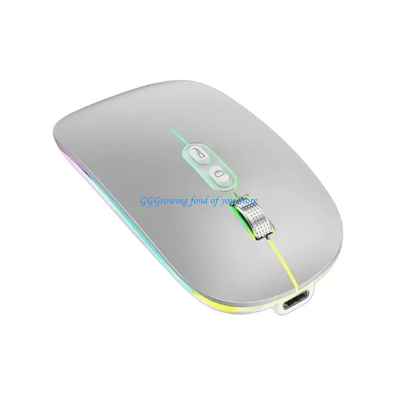 Mouse sem fio H9EB 2.4G Compatível com sem fio mouse silencioso ergonômico
