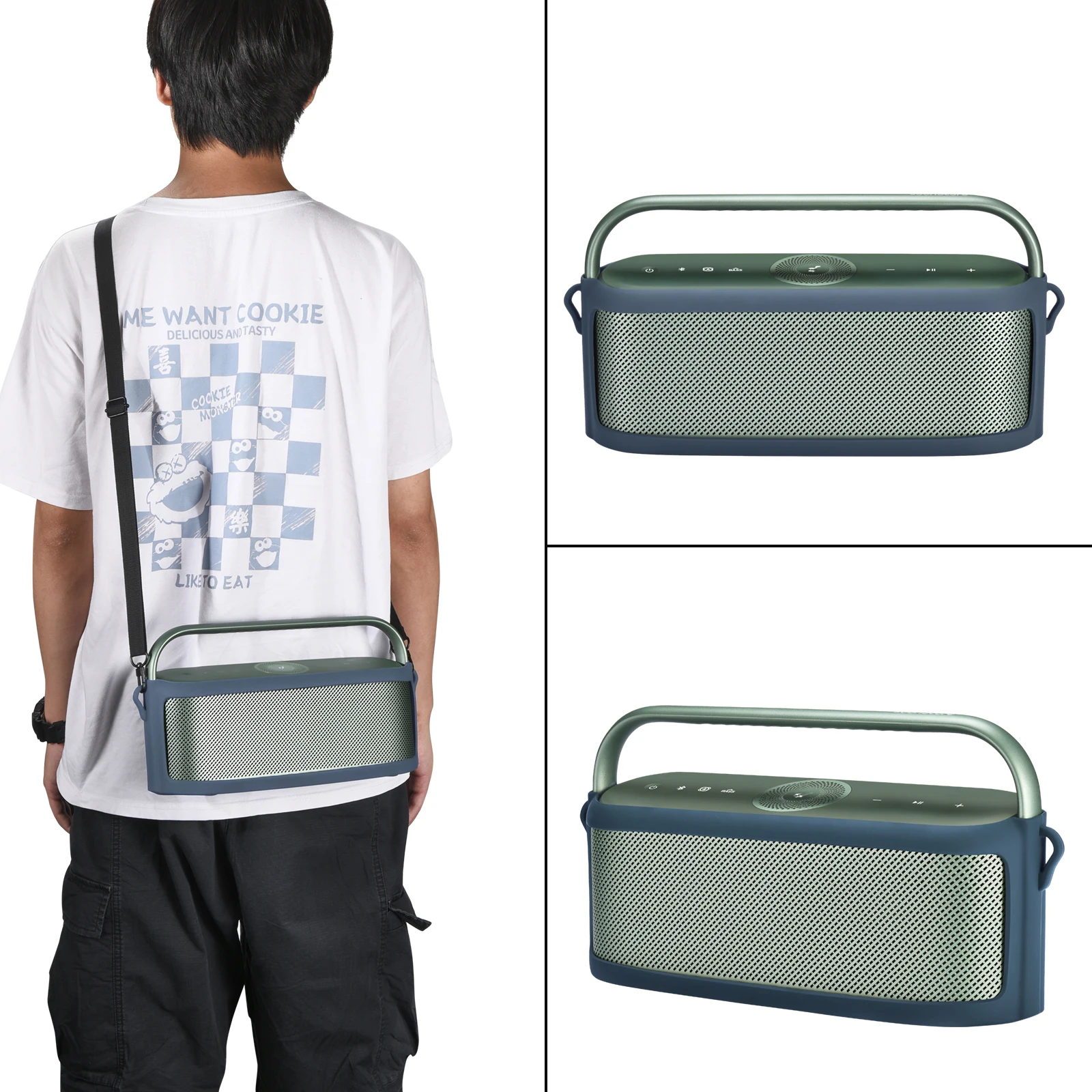 Беспроводная Bluetooth-колонка, Защитная крышка с плечевым динамиком, чехол для Anker Soundcore Motion X600