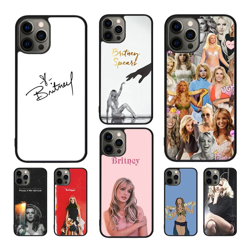 Britney Spears Mobile Phone Cases Cover For iPhone 16 15 14 12 13 mini 11 Pro MAX apple 6 7 8 Plus SE2020 Coque