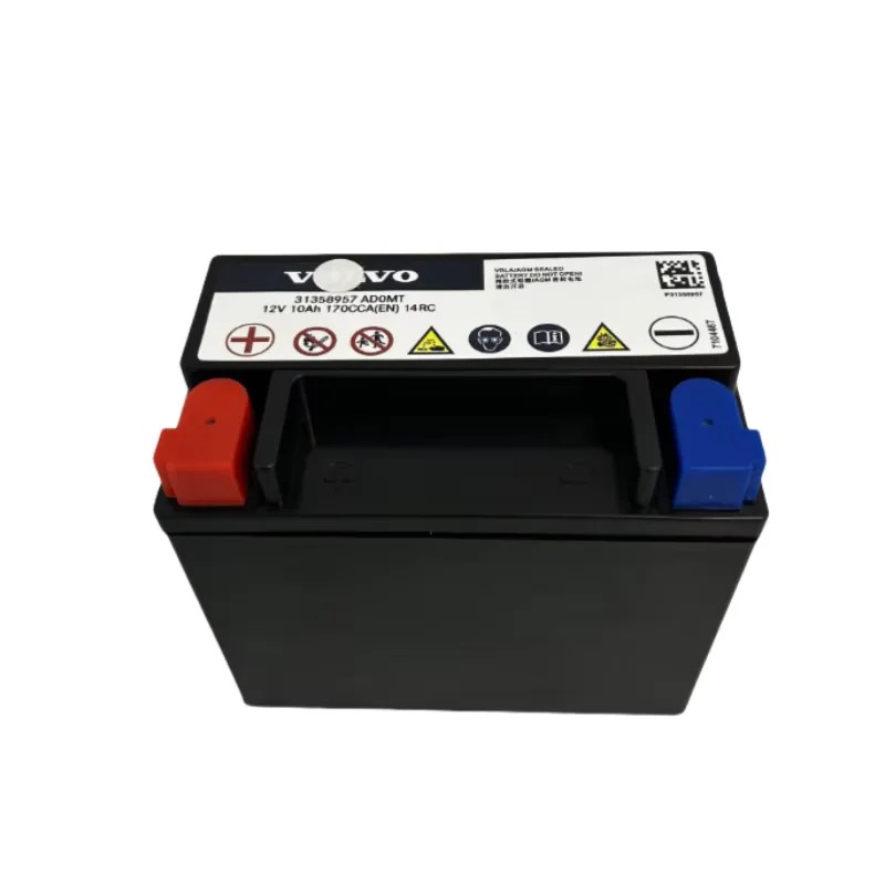 

for Volvo V40 V60 V90 S40 S60 S80 S90 XC40 XC60 XC90 auxiliary battery 12v 10BAh replacement AGM car start-stop battery