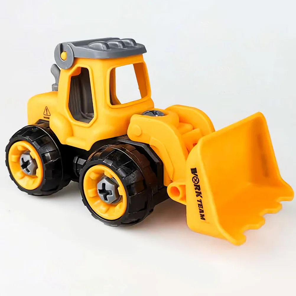 

2pcs Construction Cake Decor Excavator Pushdozer Kids Birthday Party Favors Small Construction For 2 Year Old Boy Toddler