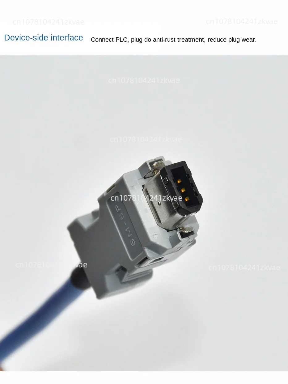 Suitable for ASDA-B2/AB/A2 servo driver CN3 communication download data cable ASD-CNUS0A08