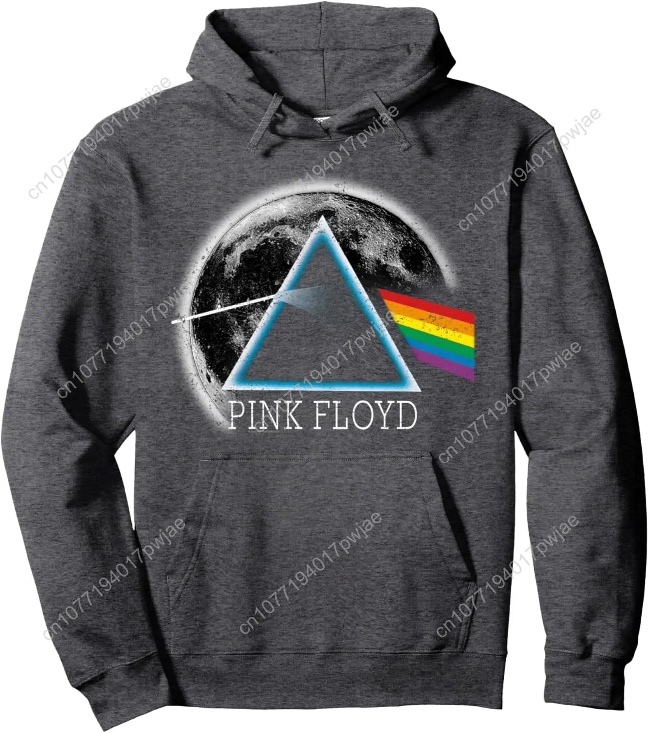 بلوفر بقلنسوة من Pink Floyd Dark Side of The Moon Rock Music Band