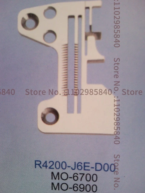 1PCS R4200-J6E-D00 Needle Plate Iron Plate for Juki 6700 6900 MO-6700 MO-6900 Industrial Sewing Machine