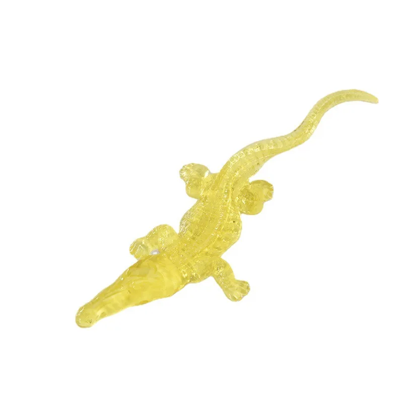 Funny novelty sticky toy TPR soft pop it animal crocodile squishy models prank supplies alligator joke fidget kids educational