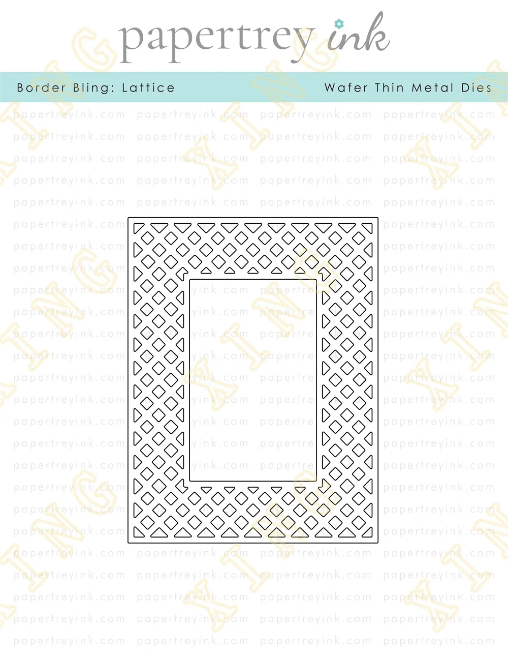 

Border Bling Lattice New Hot Metal Cutting Dies Scrapbook Diary Decoration Stencil Embossing Template Diy Greeting Card Handmade