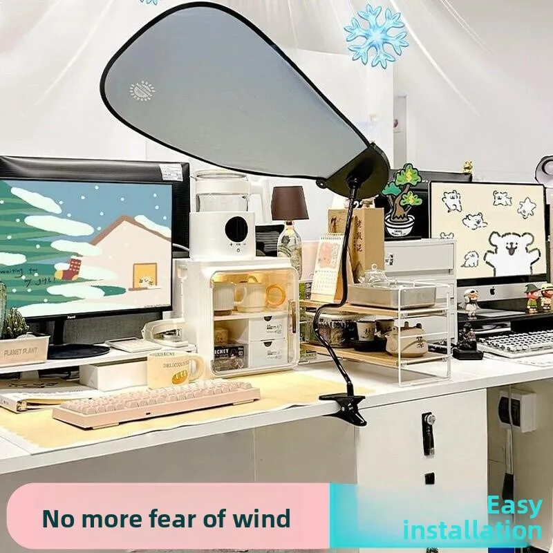 

Office Desk Air Conditioner Wihield Cold Air Separator Central Air Conditioning Vent PVC Material Wind Protection Board