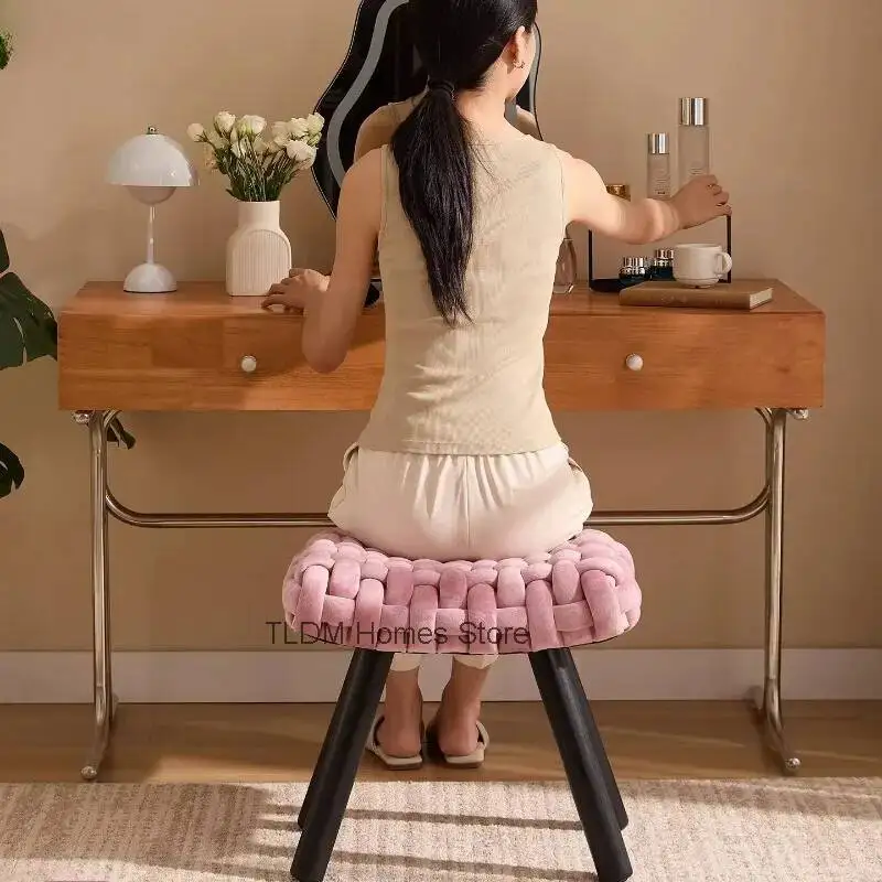 Desk Princess Vanity Chair Retro Floating Compact Organizer Comfortable Vanity Chair Cheap Home Magalu Loja Oficial Furniture view 2