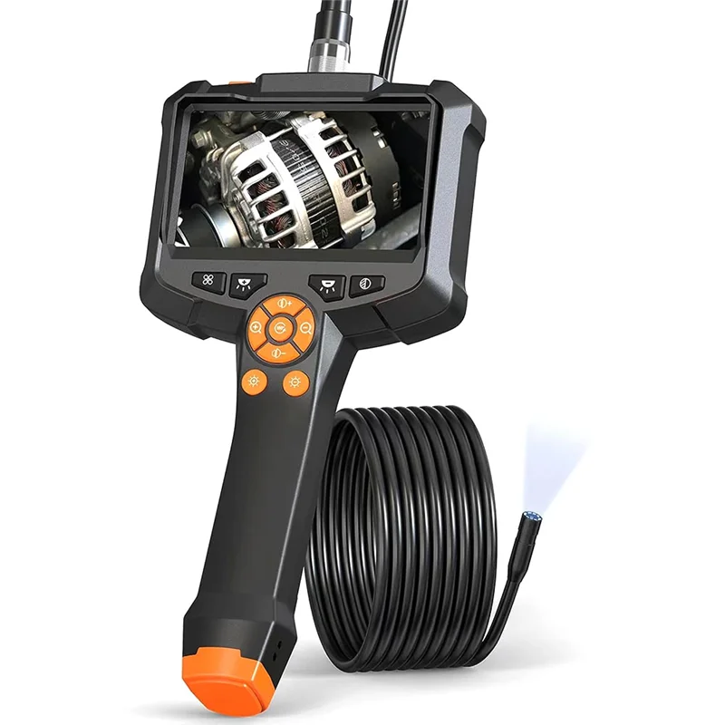 

BHBD-Portable Endoscope Camera With Light-4.3Inch IPS Screen 1080P HD Borescope, With 16.5Ft Cable