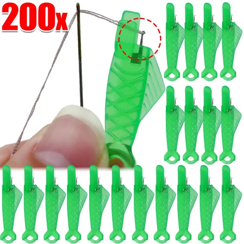 1/50pcs Automatic Needle Threader DIY Tool Home Hand Sewing Machine Device Thread Auto Needle Cross Stitch Sewing Accessories
