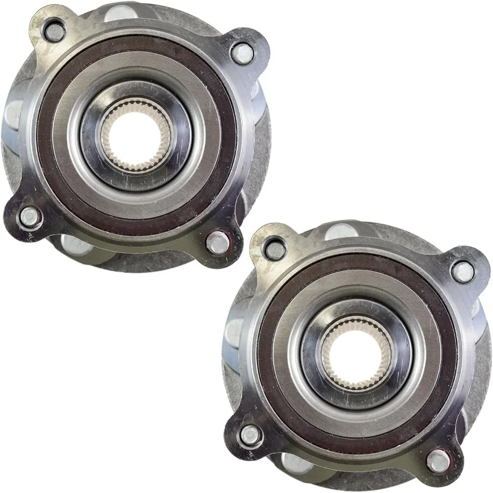 Conjunto de conjunto de rolamento e cubo da roda dianteira de 2 peças compatível com Toyota Sequoia 2008-2022 2007-2021 Tundra