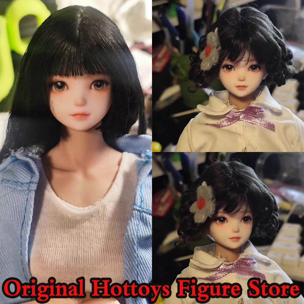 1-6-scale-female-soldier-head-sculpture-xiao-yue-pure-beauty-makeup-head-carving-fit-12-inches-action-figure-model-doll-body