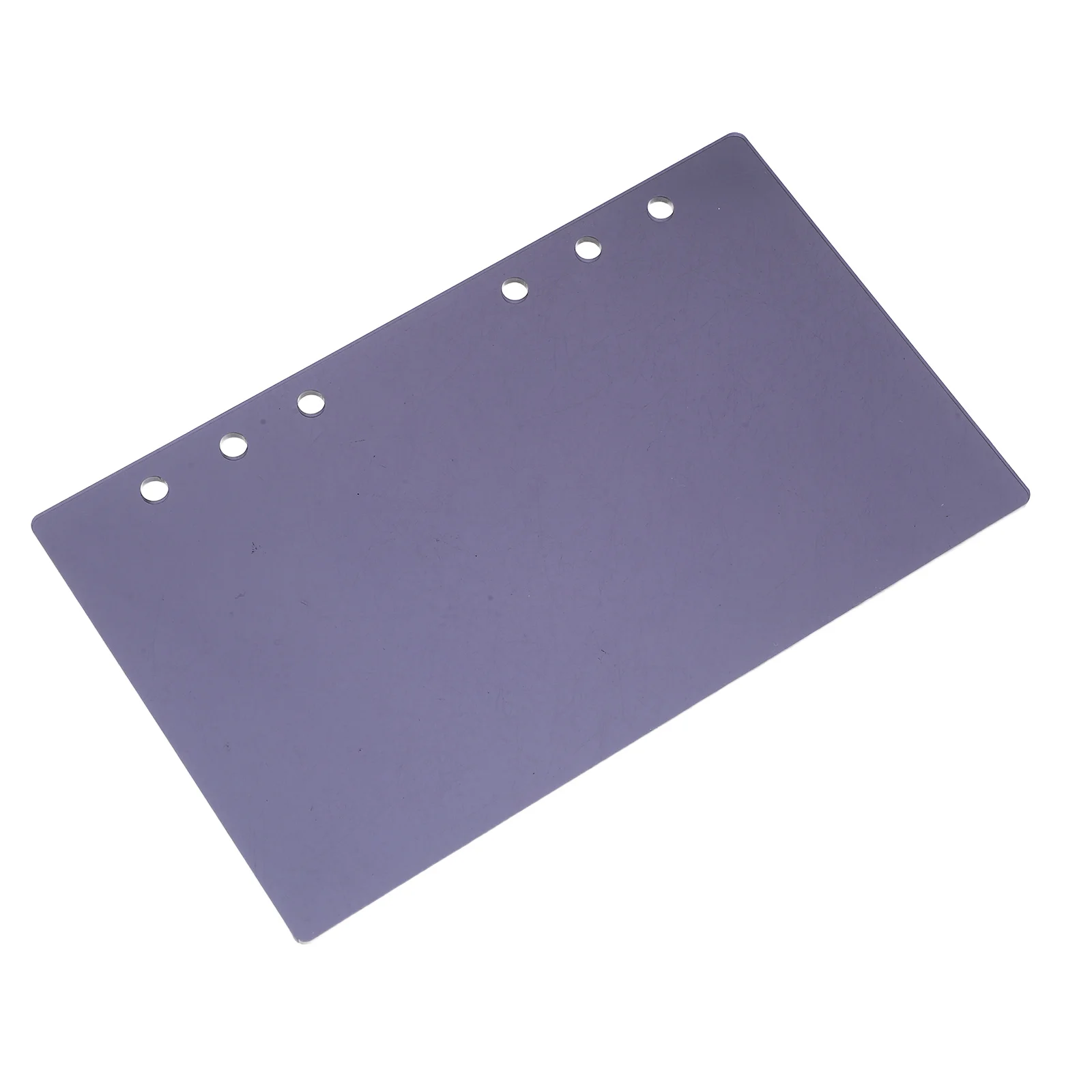 Loose-leaf Book Binder Notebook Cover Protector Shell Acrylic Sleeve Office Covers