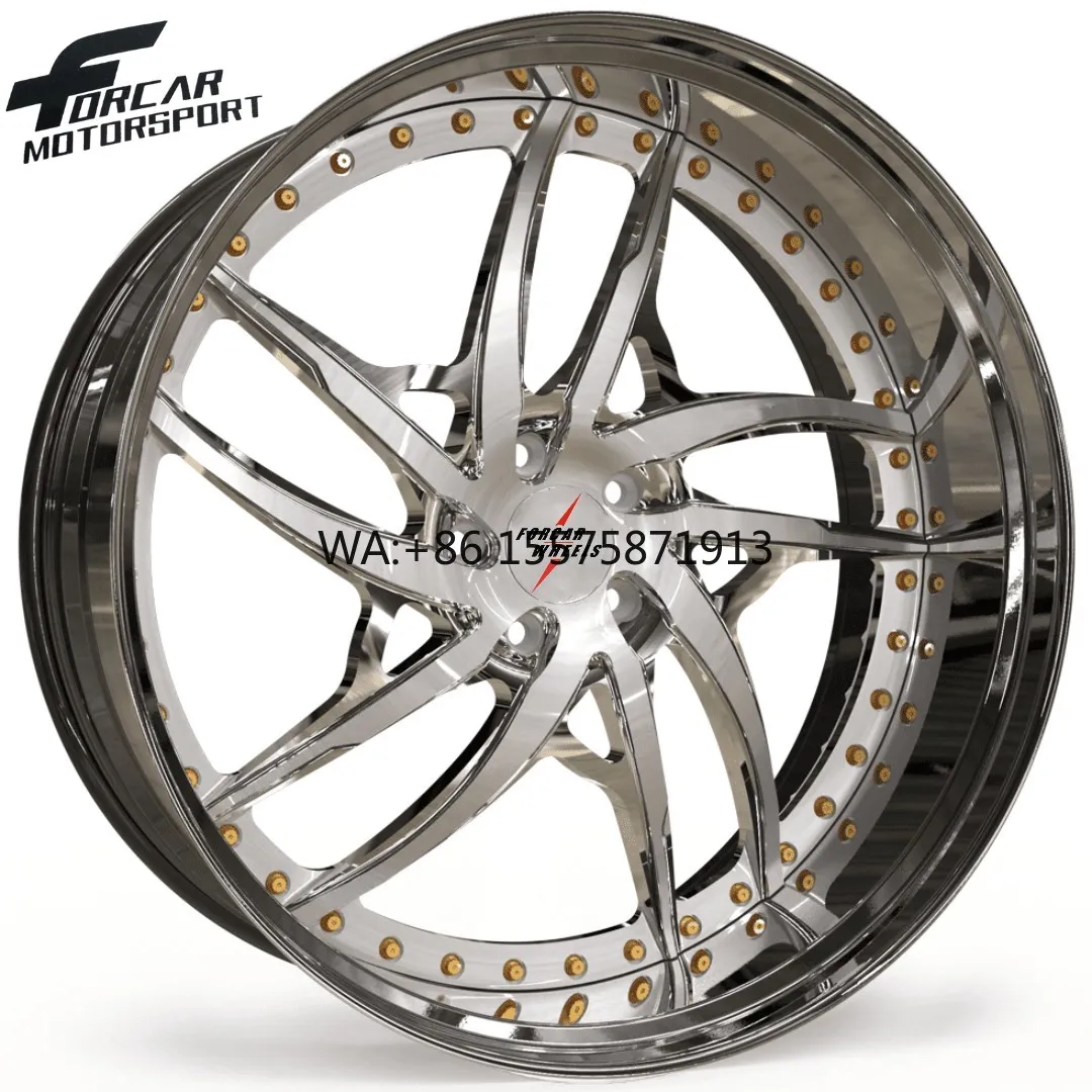 

Двухсоставные автомобильные диски из алюминиевого сплава T6061 (китайское производство) для личного использования