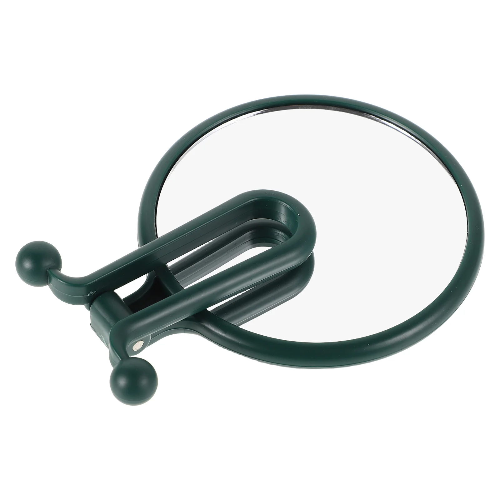 

Double Sided Folding Mirror Bathroom Hand Held Magnifying Compact Makeup Childrens Handheld