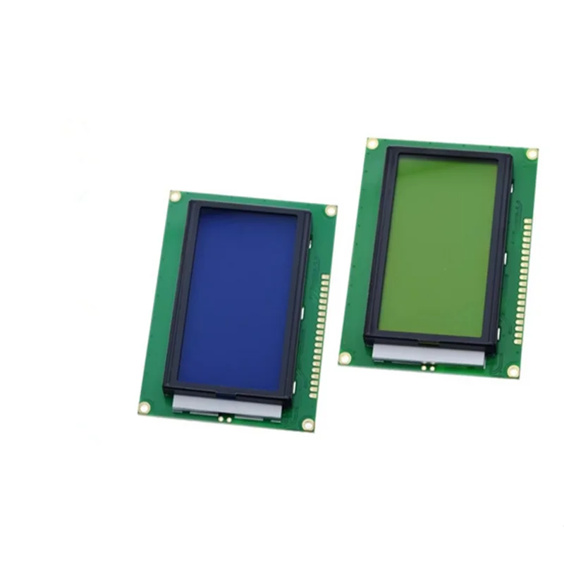 LCD12864 Display Blue/Green LCD Display Module with Blue/Green Backlight 5V Parallel Serial Port Module Board for Arduino