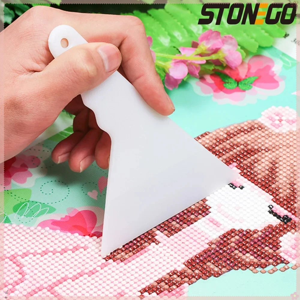 STONEGO Diamond Painting Corrector, Fixed Tool for DIY Cross Stitch, Manual Diamond Embroidery Accessories