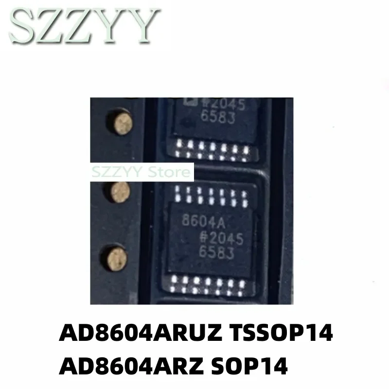

5 шт. AD8604ARUZ AD8604 TSSOP14 AD8604ARZ SOP14 микросхема операционного усилителя