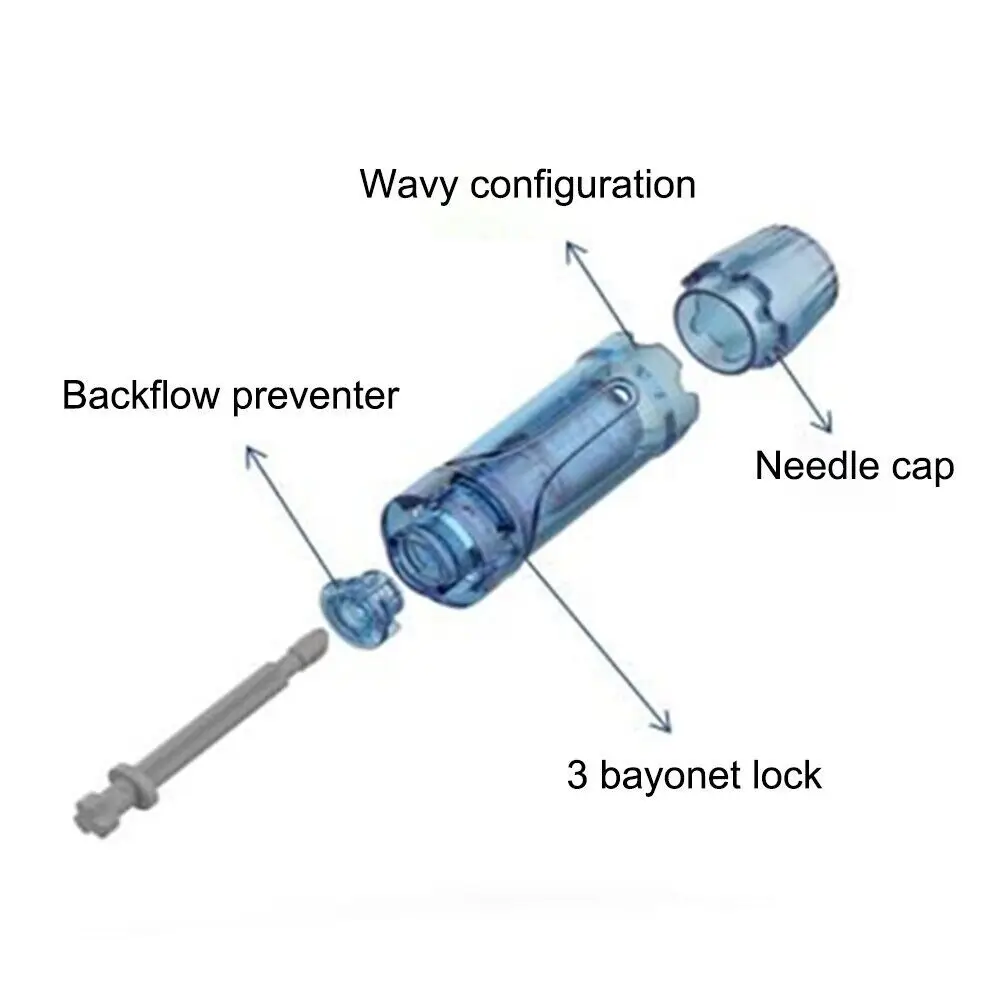 Dr. Pen M8S A8S A9 Cartridge 12/18/24/36/42pin 3D Nano Anti- Back Flow Design Bayonet Cartridge Work for Drema Pen M8S A8S A9