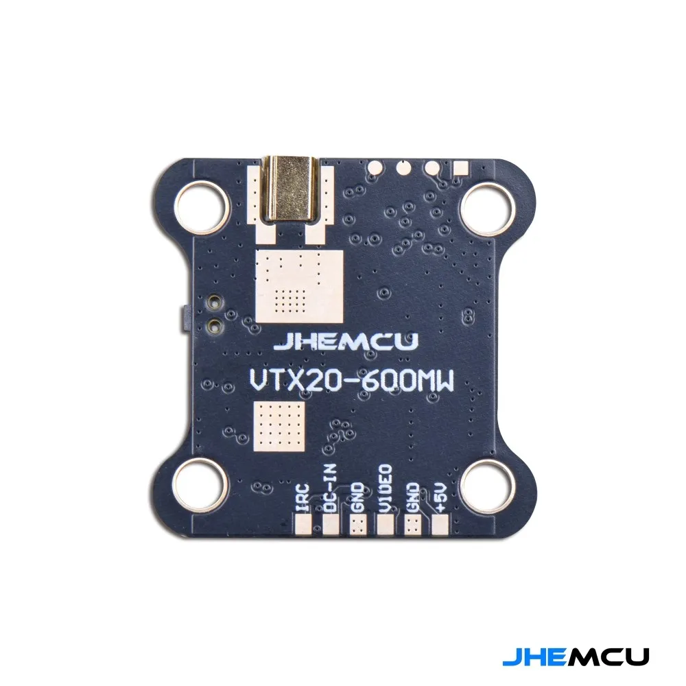 JHEMCU VTX20-600 5.8G 40CH FPV-zender PitMode 25mW 100mW 200mW 400mW 600mW 7-26V Verstelbare VTX voor RC FPV Racing Drone