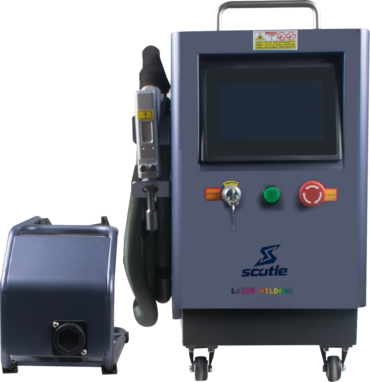 

Cnczone 1500W Mini Fiber Laser Welding Machine New Condition Air Cooling Metal Cutting Equipment Rust Remover 2-Year Warranty