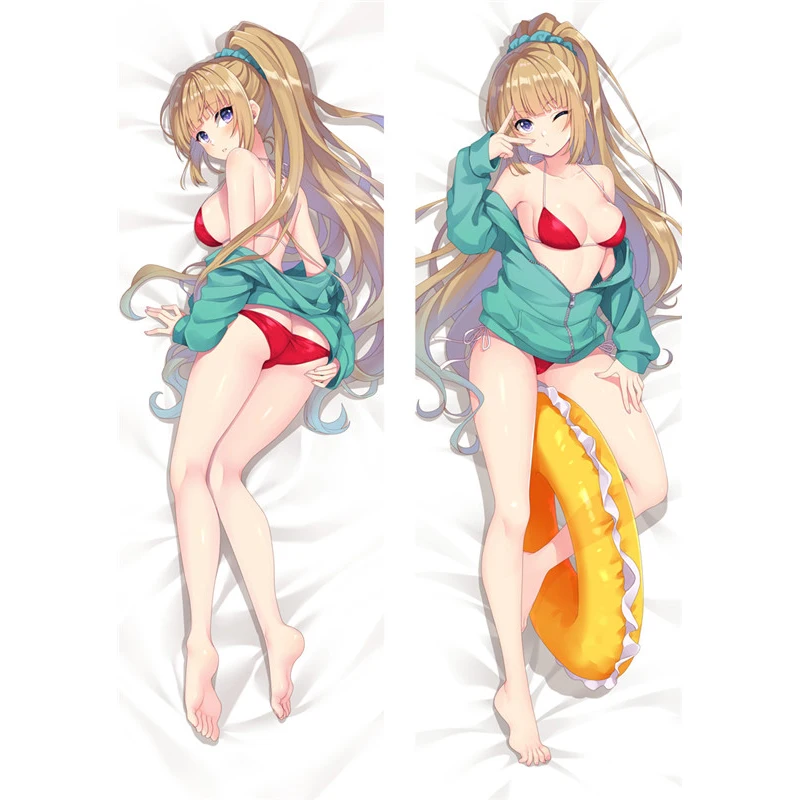 

Dakimakura Anime Pillow Cover Beautiful Girl Double Sided Print 2Way Cushion Cover Xmas Gifts