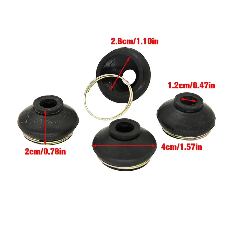 Public four-wheel beach buggy accessories modified rocker arm ball head dust cover leather cover rubber cover