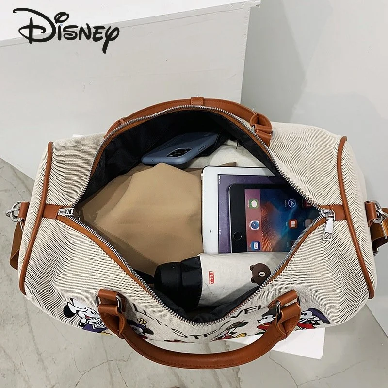 Disney Mickey neue Unisex Reisetasche Mode hochwertige haltbare Handgepäck Cartoon große Kapazität Cross body Fitness-Tasche