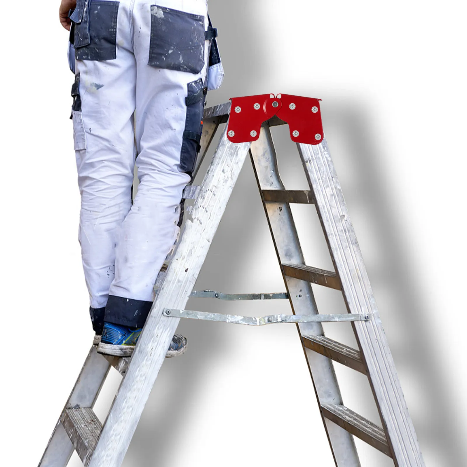 Folding Step Ladder Parts Hinge Attic Replacement Aluminum Stair Hardware Attachment Kit