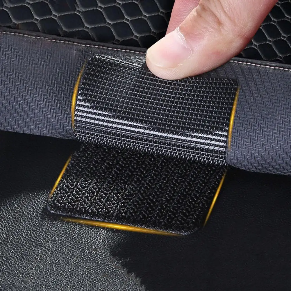 Car Carpet Tape Fixed Sticker Self Adhesive Fastener Mat Grips Holders Floor Clips Sticker Wholesale Universal Retention Z6O1