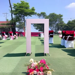 Rectangle Door Shape Arch Frame and Cover for Wedding Birthday Party Decoration