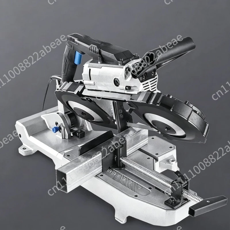 1100W Portable Metal Cutting Saw Spark Free Band Saw Variable Speed ​​Handheld Automatic Disc Cutter for Metal Wood