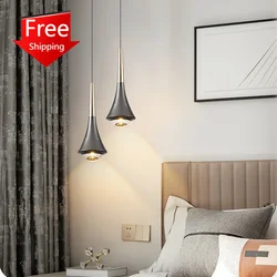Led Pendant Lighting for Bedroom Bedside Hanging Lamp Ceiling Chandelier Modern Indoor Decoration Lights Hotel Kitchen Luminaire