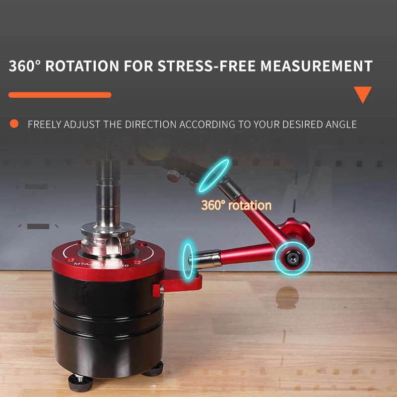 BT30 BT40 Tool Runoff Tester - Instrumentos de medición Runoff de husillo de precisión