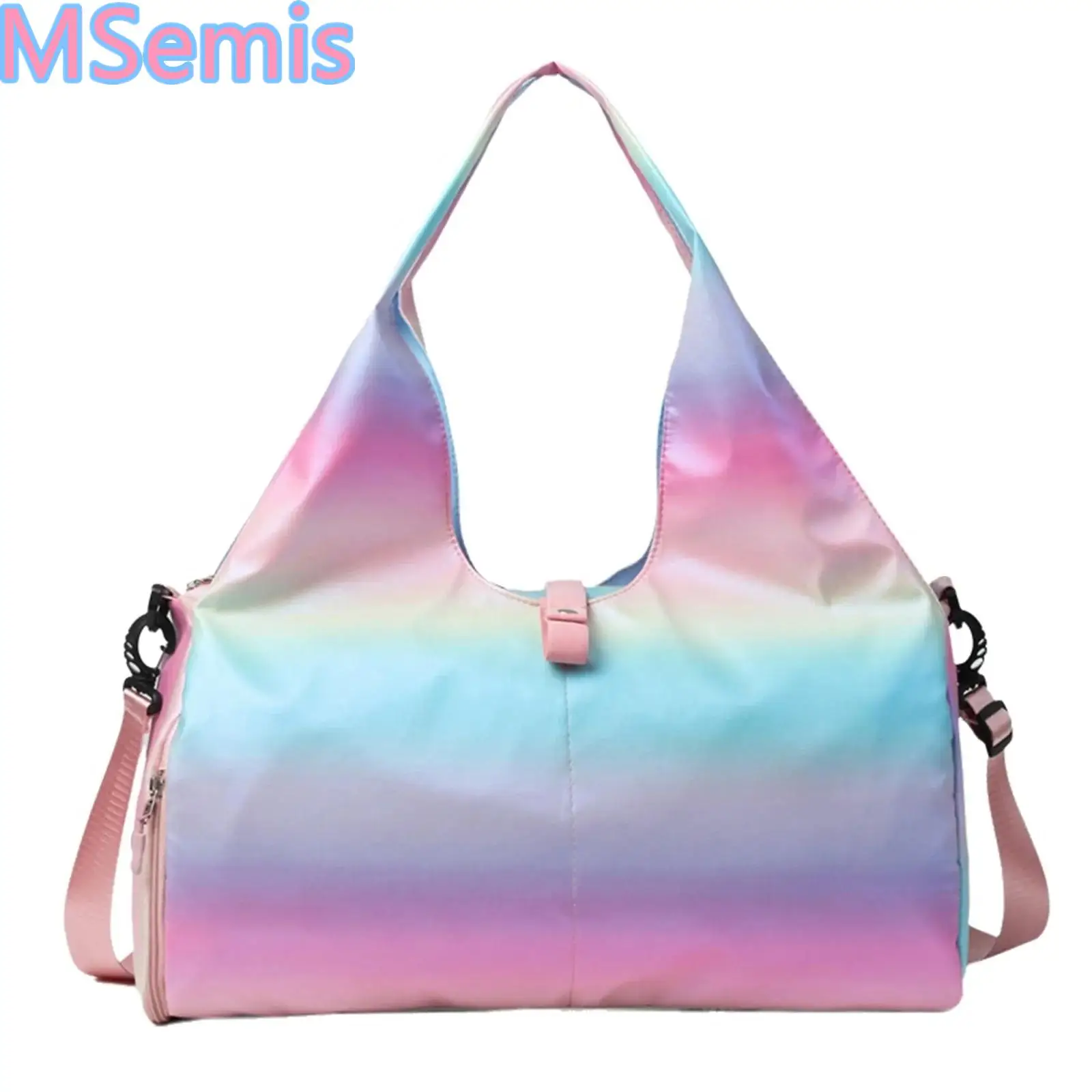 

Large Capacity Bags Gym Sports Bag with Waterproof Compartment for Girls Kids Women Travel Dance Yoga Workout Bags