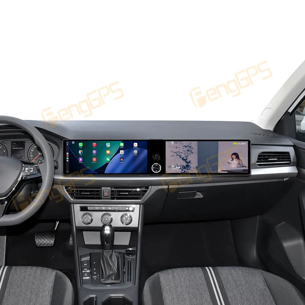 Android 13 Dual 12.3 Inch HD Screen For Volkswagen Lavida 2019-2022 Car Radio GPS Navigation CarPlay Multimedia Player Head Unit