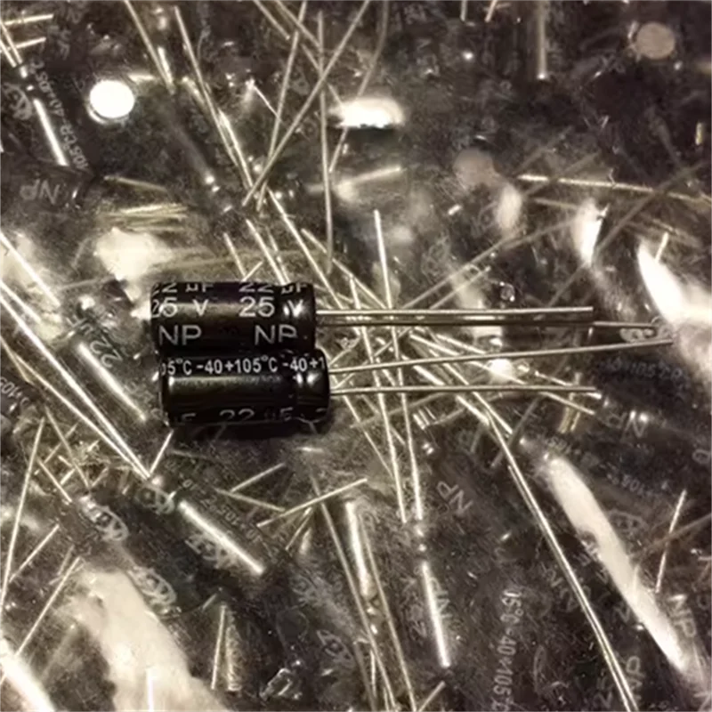 20PCS 22uf BP non-polar audio frequency crossover electrolytic capacitor 25v 22uf 5X11mm