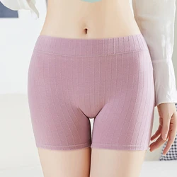 Large Size Cotton Women Safety Shorts Pants Seamless Boyshorts Panties Cozy High Waist Underwear Soft Breathable Boxer Shorts