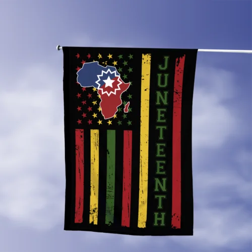 Juneteenth Flag, Black History Month Flag, Black Independence Day Freedom Flag