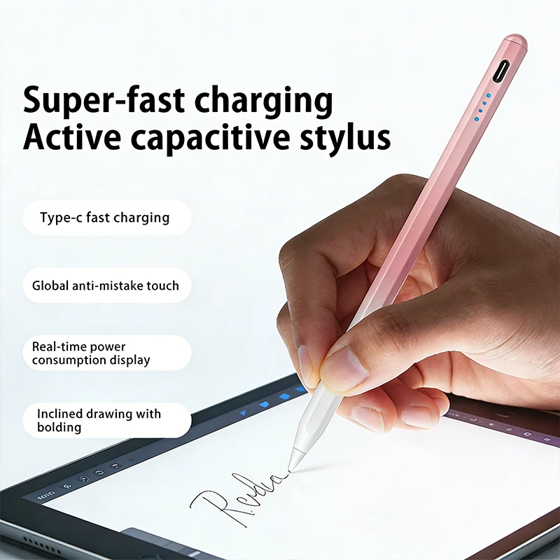 

Новый универсальный стилус для планшетов, сенсорный стилус для iPad, Apple Pencil, мобильных телефонов Huawei, Lenovo, Samsung, Xiaomi, Redmi