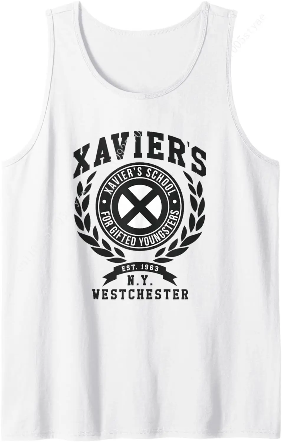 

Marvel X-Men Xavier's School for Gifted Youngsters N.Y. Logo Tank Top