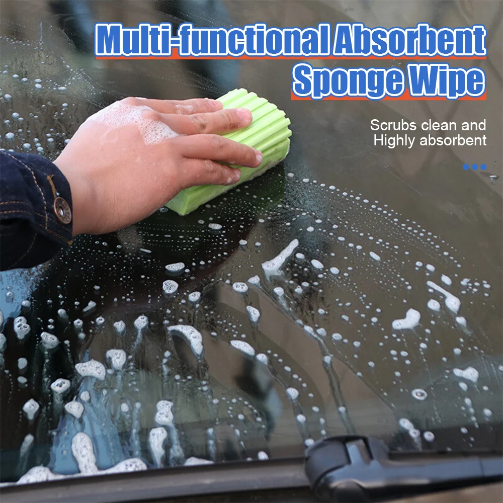 Multifunctional  Sponge Strong Water Pva Cleaning Products for Home Multifunctional Household Reusable Washable Sponges Wipe Car