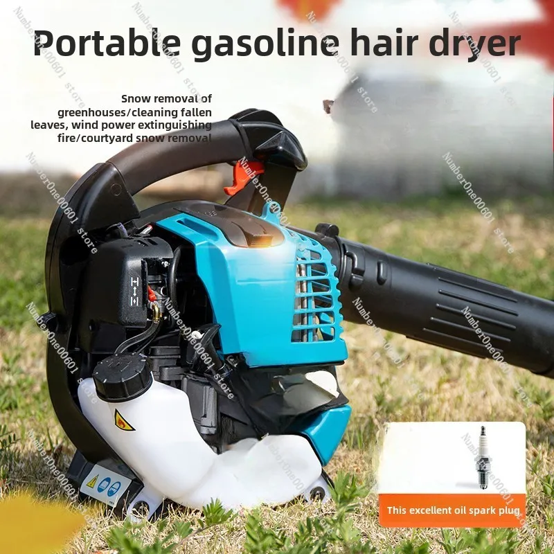 Engine Portable Gasoline Hair Dryer Knapsack Wind Extinguisher Snow Blower High Power