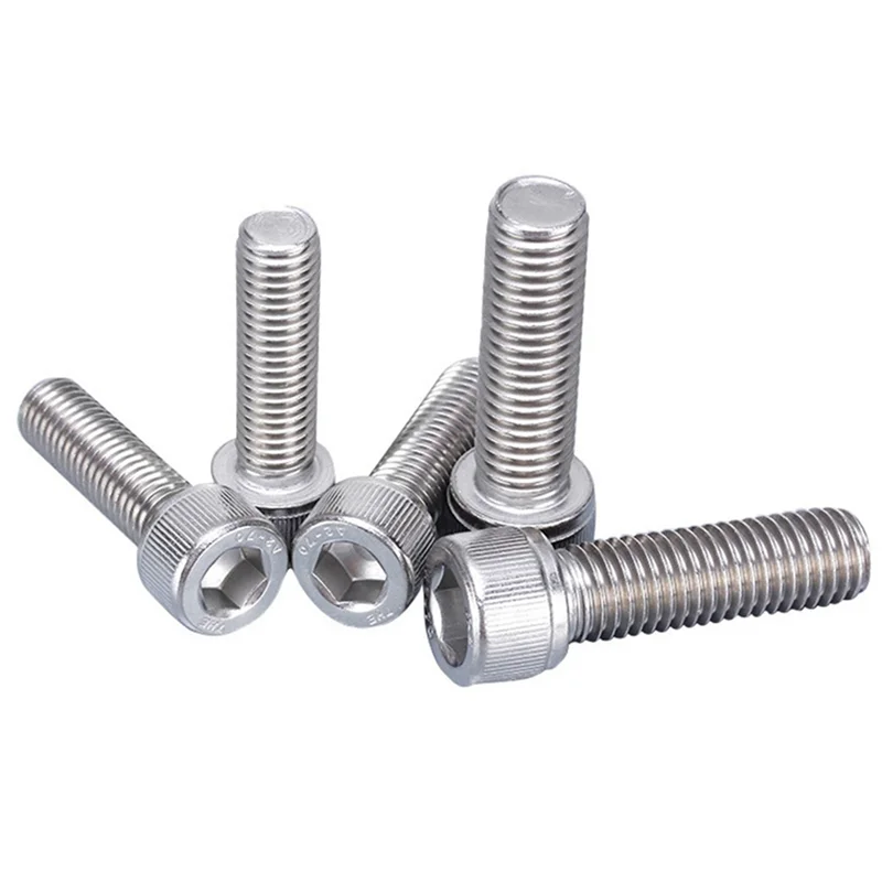 ABRU-M3 Stainless Steel Screws Nuts Washers Assortment Kit With Hex Wrenches, 2200 Pcs Hex Socket Button Head Cap Screws