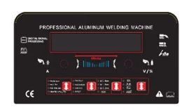 MIG-250DP-LCD 250Amp DSP Welding Machine for Aluminum Stick 5kg Wire 220/380v 3 in 1 Soldar