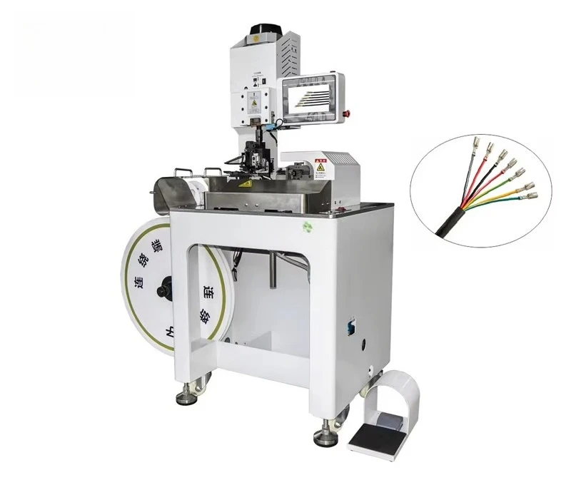 Stripping and Crimping Machine Suitable for Processing Multi-core Wires Can Store Processing Parameters