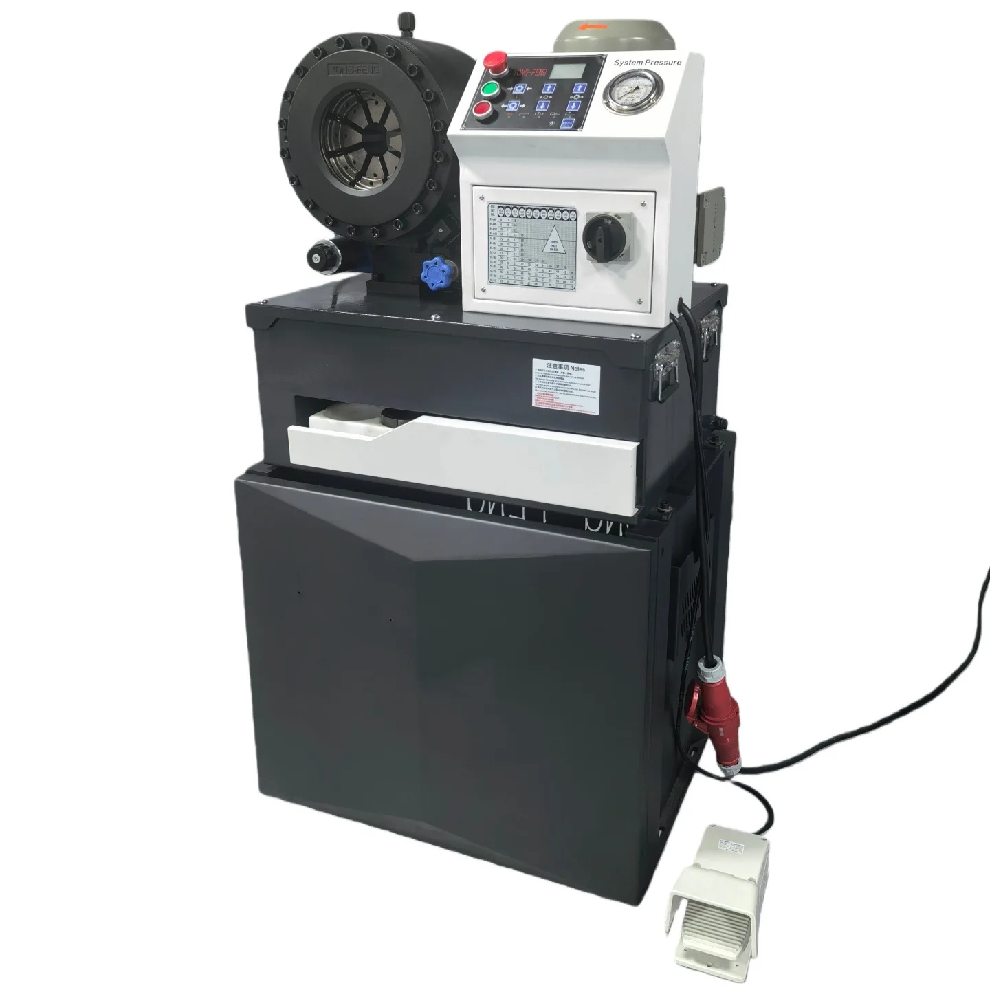 Hose joint crimping Pipe locking Pipe crimping Radial crimping machine